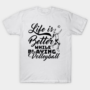 Volleyball Player Saying Volleyballer Premium T-Shirt